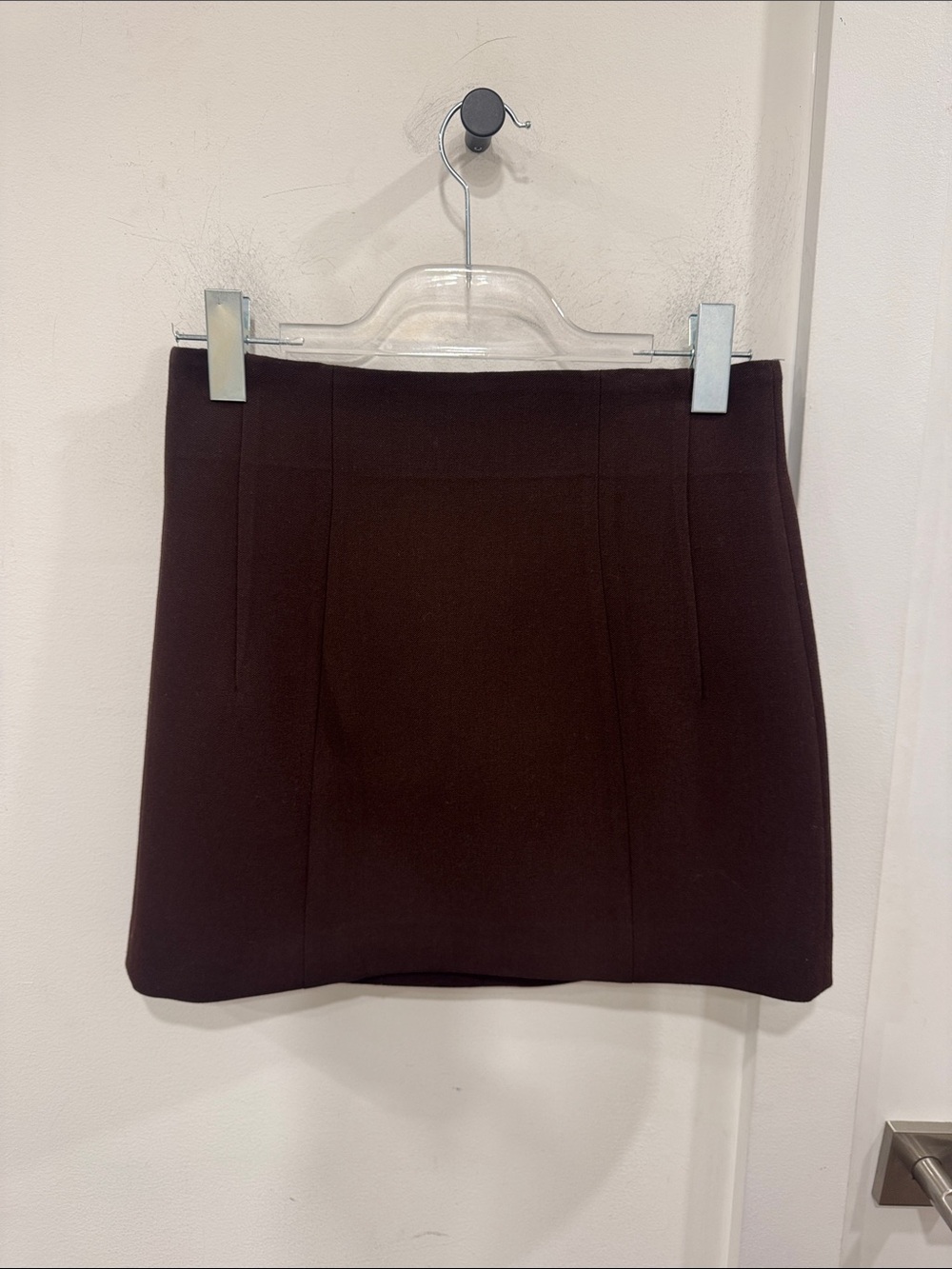 Zara Dark Brown Mini Skirt